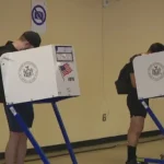 Brooklyn voters participating in the 2026 primary election across congressional and state legislative races