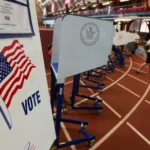 New York City voters casting ballots during the June 2026 primary election