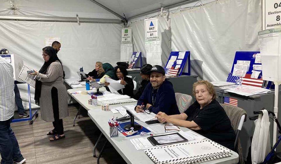 Bronx residents voting during the 2026 NYC primary elections and discussing neighborhood priorities including housing, safety, and affordability.