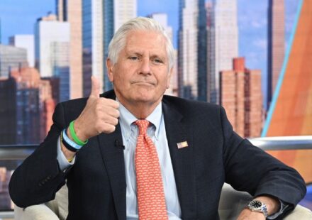 Bruce Blakeman discussing campaign fundraising during New York's 2026 gubernatorial election.
