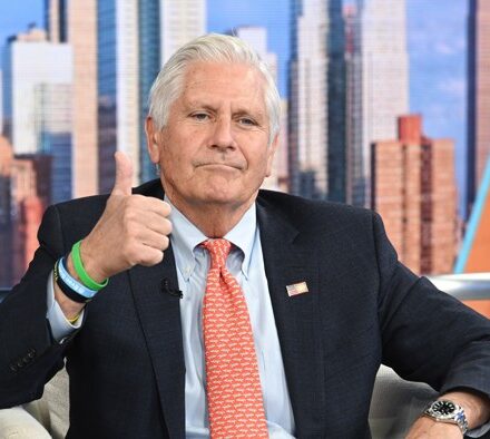 Bruce Blakeman discussing campaign fundraising during New York's 2026 gubernatorial election.
