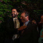 Mayor Zohran Mamdani celebrates with supporters after progressive-backed candidates won key 2026 NYC Democratic primary races.