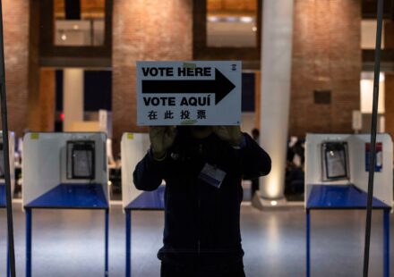 New Yorkers casting early ballots during the 2026 primary election, highlighting the growing importance of early voting in NYC elections.