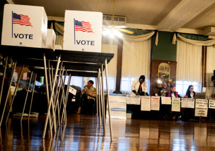 Federal court ruling protecting confidential New York voter data and election records.