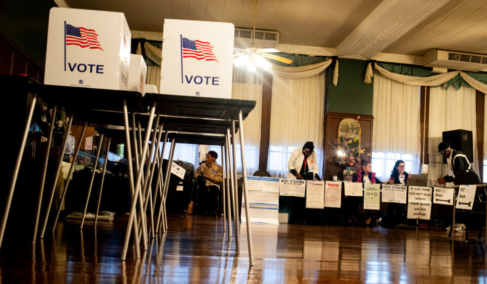 Federal court ruling protecting confidential New York voter data and election records.