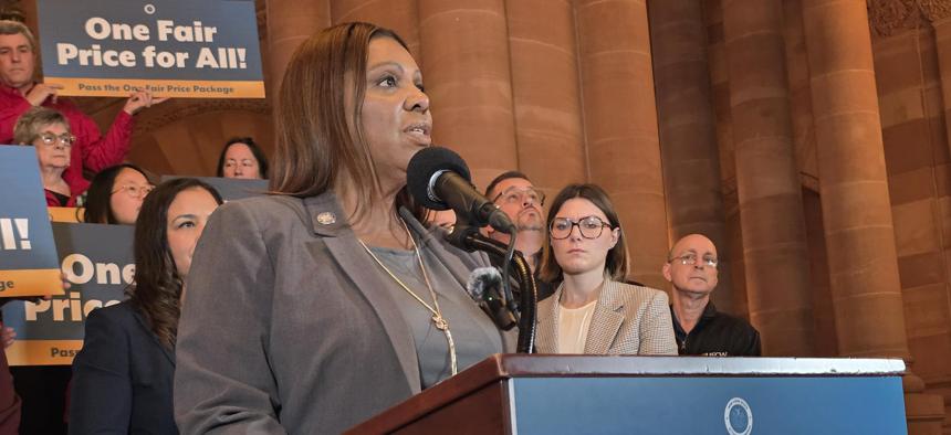 Letitia James and the debate over AI regulation in New York