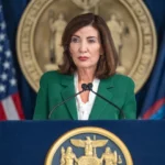 New York AI regulation debate involving AI safety, data centers and state policy