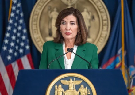 New York AI regulation debate involving AI safety, data centers and state policy