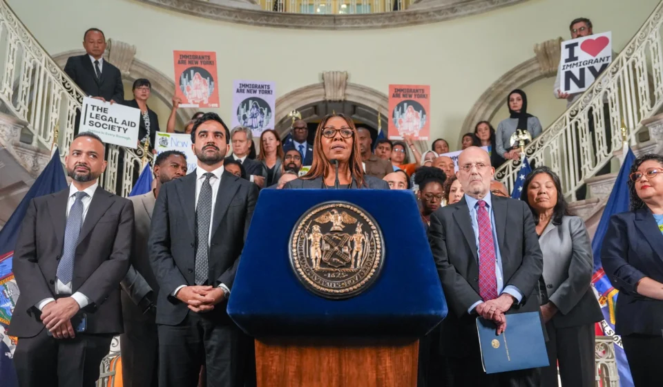 NYC public charge lawsuit challenging federal immigration rules in 2026
