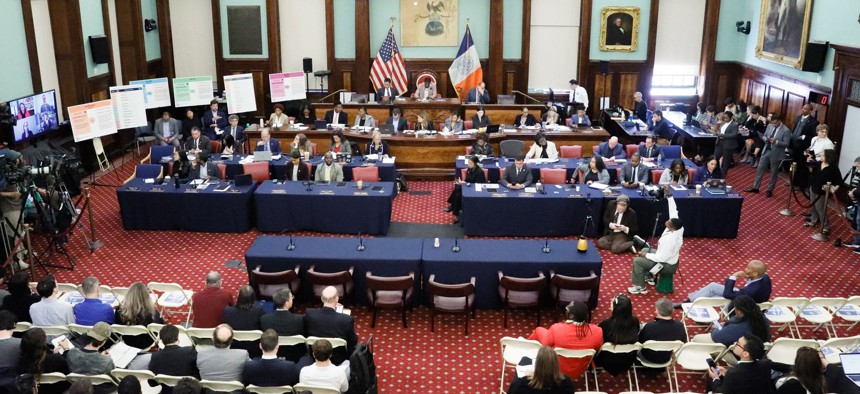 New York City Council members discuss artificial intelligence and public communications