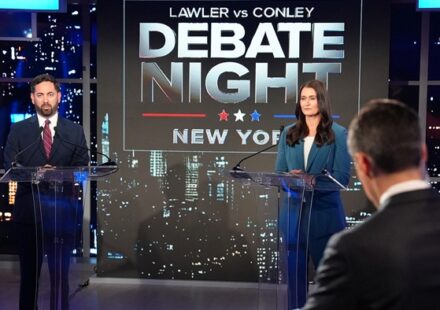 Cait Conley and Mike Lawler face off in the NY-17 congressional debate ahead of the 2026 midterm elections.