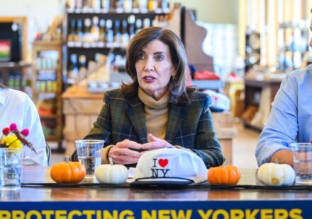 Kathy Hochul and Alexandria Ocasio-Cortez discuss data centers in New York