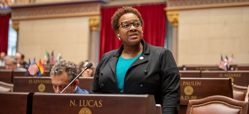 New York State Assembly Member Nikki Lucas faces a lawsuit over disputed debts from her 2021 City Council campaign.