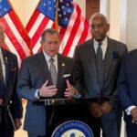 Democratic members of Congress discuss voting rights and election security in Queens