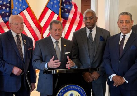 Democratic members of Congress discuss voting rights and election security in Queens