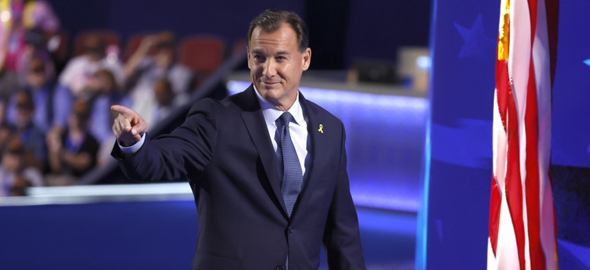 Tom Suozzi and Mike LiPetri, the Democratic incumbent and Republican challenger in New York’s 3rd Congressional District race.